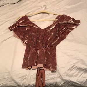 Velvet ZARA off the shoulder top